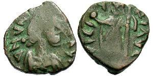 1 Follis /  AE4 Western Roman Empire (285-476) 青铜 瓦伦丁尼安三世