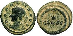 1 Follis /  AE4 羅馬帝國 青铜 君士坦丁大帝
