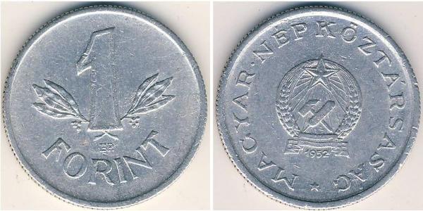 1 Forint Hungary (1989 - ) Aluminium 