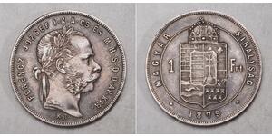 1 Forint Autriche-Hongrie (1867-1918) Argent Franz Joseph I (1830 - 1916)