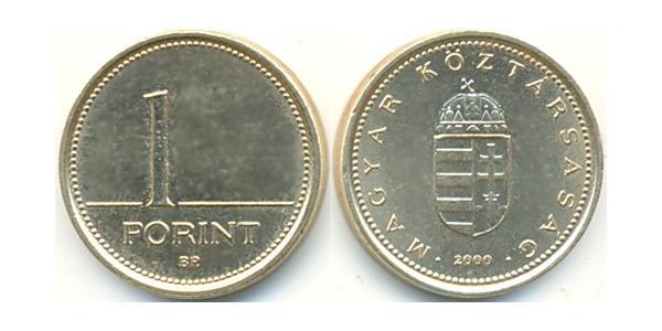 1 Forint Hungary (1989 - ) Brass 