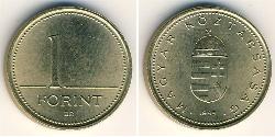 1 Forint Ungheria (1989 - ) Rame/Nichel 