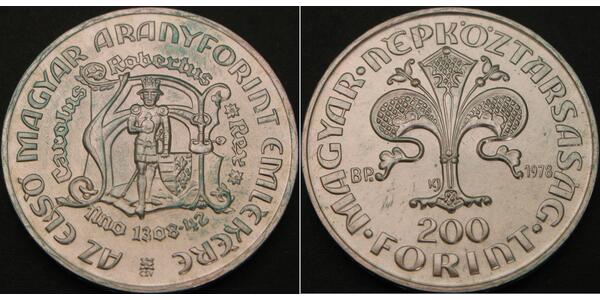 1 Forint Hungary Silver 