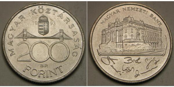 1 Forint Hungary Silver 