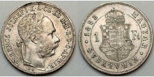 1 Forint Austria-Hungary (1867-1918)  Franz Joseph I (1830 - 1916)