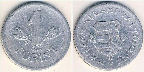 1 Forint 匈牙利 铝 