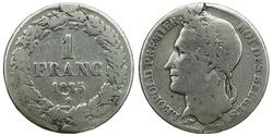 1 Franc Belgique Argent 