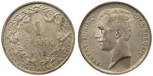 1 Franc Belgique Argent 