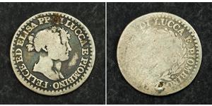 1 Franc Italian city-states Argent Charles-Félix de Savoie