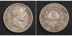 1 Franc Premier Empire (1804-1814) Argent 