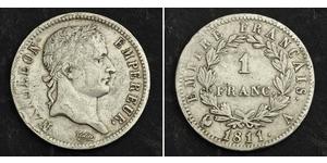 1 Franc Premier Empire (1804-1814) Argent 