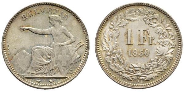 1 Franc Suisse Argent 