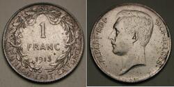 1 Franc Belgio Argento 