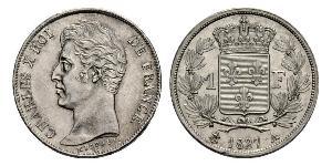 1 Franc Kingdom of France (1815-1830) Argento 
