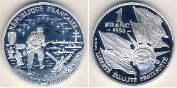 1 Franc Quinta Repubblica francese (1958 - ) Argento 