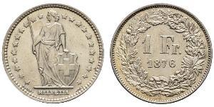 1 Franc Svizzera Argento 