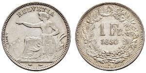 1 Franc Svizzera Argento 