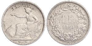 1 Franc Svizzera Argento 