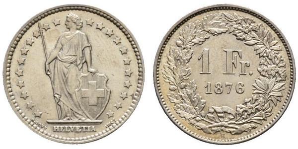 1 Franc Svizzera Argento 