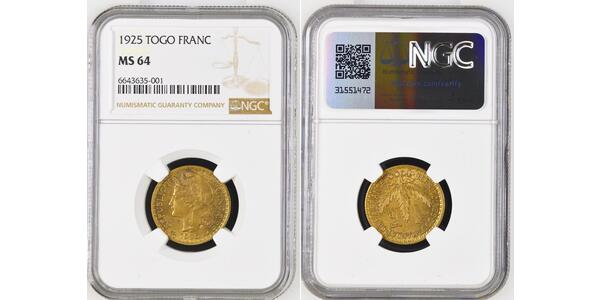 1 Franc Togo Bronze 