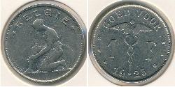 1 Franc Belgium Copper/Nickel 