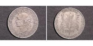 1 Franc Guadeloupe Cuivre/Nickel 