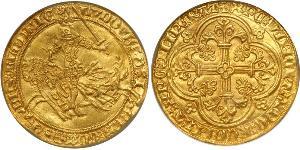 1 Franc County of Flanders (862-1795) Gold Louis II of Flanders (1330- 1384)