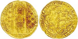 1 Franc Kingdom of France (843-1791) Gold Charles V of France (1338 - 1380)