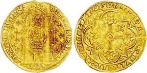 1 Franc Kingdom of France (843-1791) Gold Charles V of France (1338 - 1380)