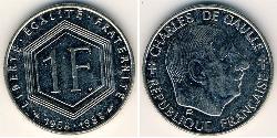 1 Franc Cinquième République (1958 - ) Nickel 