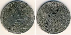 1 Franc Marokko Nickel 