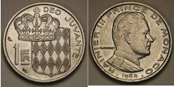 1 Franc Monaco Nickel 