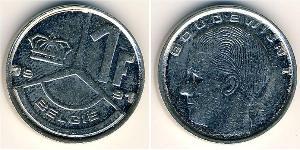 1 Franc Belgien Nickel/Stahl 