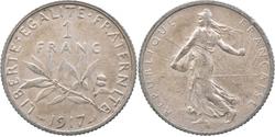 1 Franc Francia Níquel/Cobre/Plata 