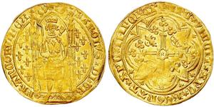 1 Franc Kingdom of France (843-1791) Or Charles V of France (1338 - 1380)