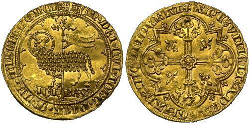 1 Franc Kingdom of France (843-1791) Or Jean II le Bon(1319-1364)