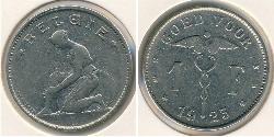 1 Franc Belgio Rame/Nichel 