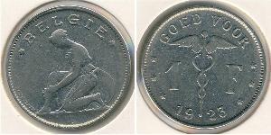 1 Franc Belgio Rame/Nichel 