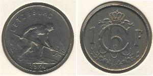 1 Franc Lussemburgo Rame/Nichel 