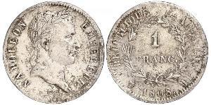 1 Franc Erstes Kaiserreich (1804-1814) Silber 