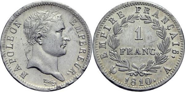 1 Franc Erstes Kaiserreich (1804-1814) Silber 