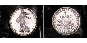 1 Franc Frankreich Silber/Kupfer/Nickel 