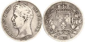 1 Franc Kingdom of France (1815-1830) Silver 