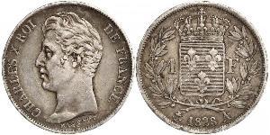 1 Franc Kingdom of France (1815-1830) Silver 