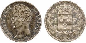 1 Franc Kingdom of France (1815-1830) Silver 