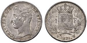 1 Franc Kingdom of France (1815-1830) Silver 