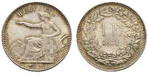 1 Franc Switzerland Silver 