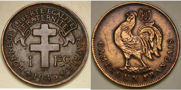 1 Franc Cameroon  