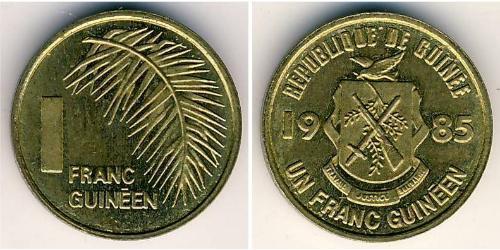 1 Franc Guinea  