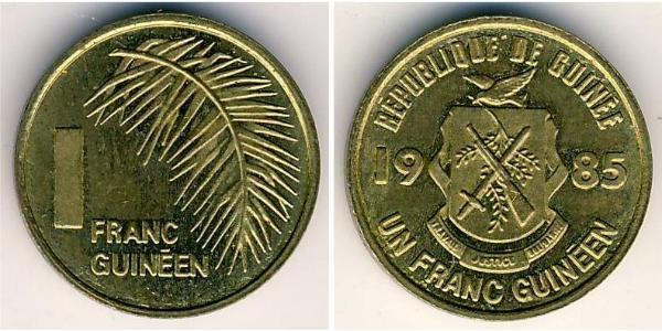 1 Franc Republic of Guinea  